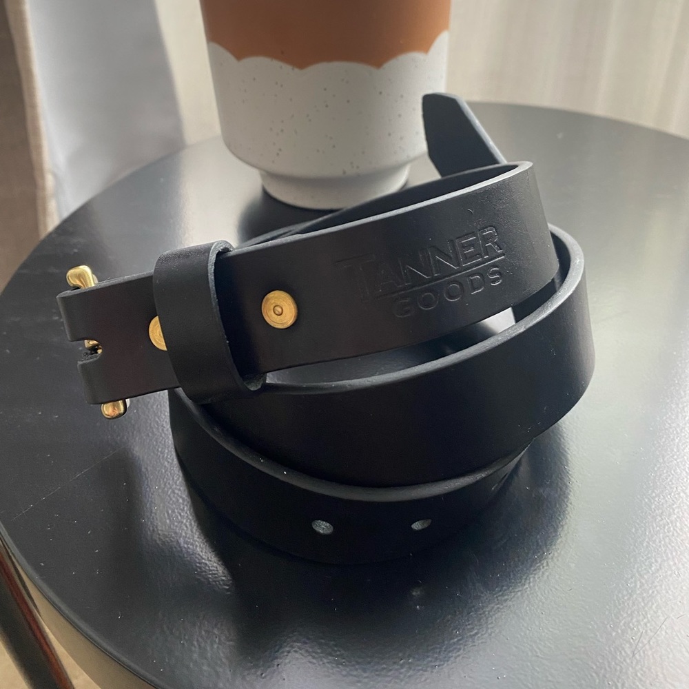 Tanner Goods Leather Belt